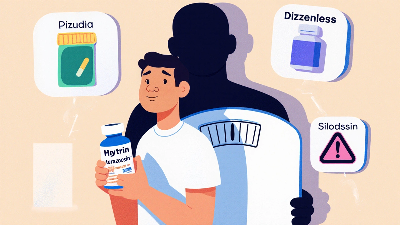 Compare Hytrin (Terazosin) with Alternatives for BPH and High Blood Pressure