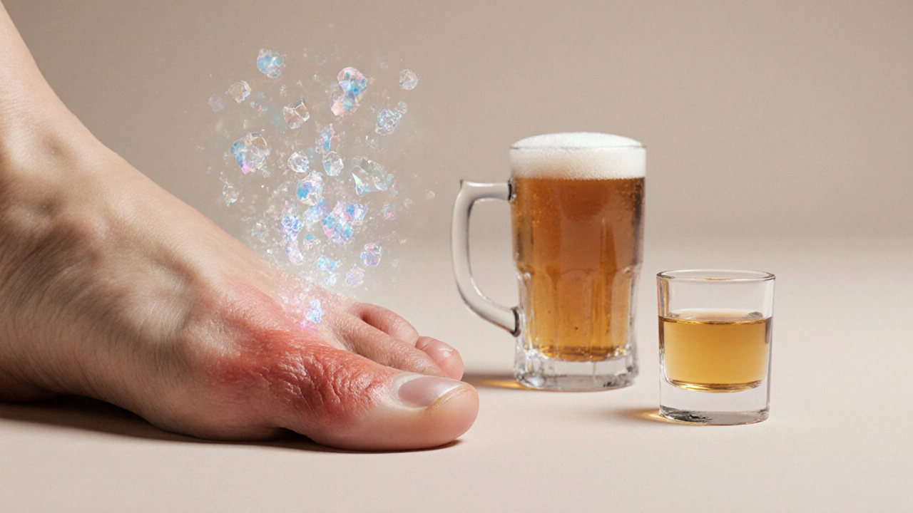 Gout and Alcohol: Weighing the Risks and Possible Benefits