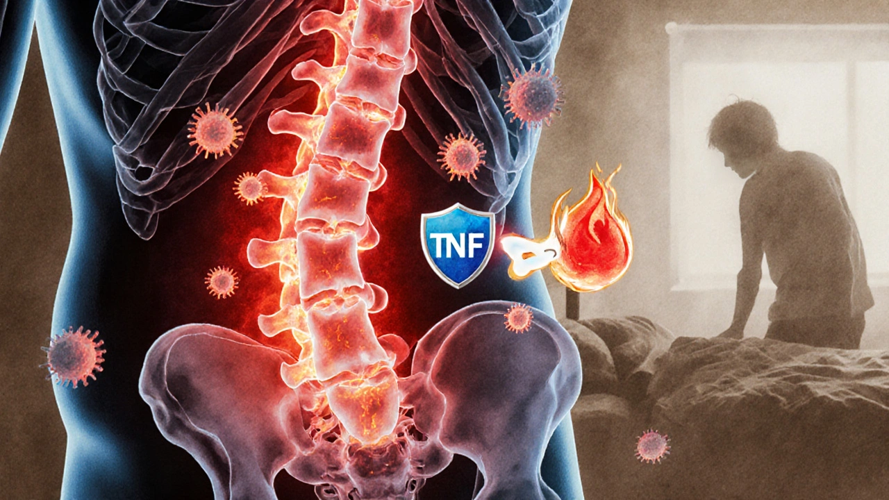 Ankylosing Spondylitis: How TNF Inhibitors Reduce Spine Inflammation and Improve Mobility