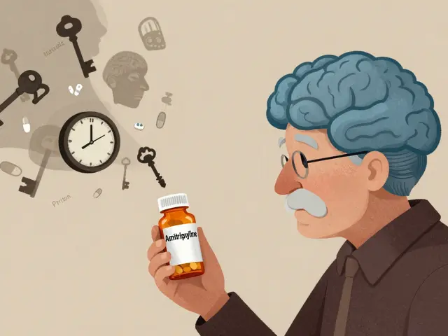 Anticholinergic Burden with Tricyclic Antidepressants: Cognitive and Cardiac Risks