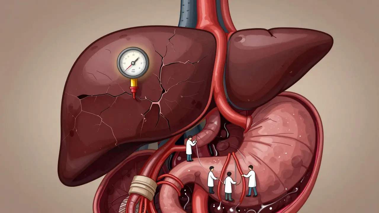 Portal Hypertension: Managing Varices, Ascites, and Life-Threatening Complications