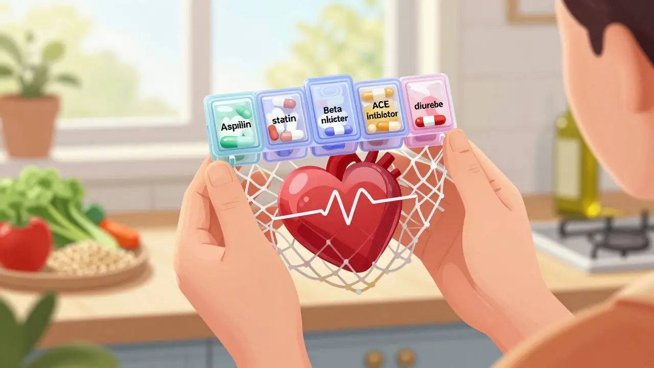 Post-Heart Attack Life: Medications, Diet, and Activity