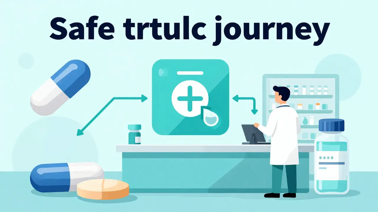 Digital prescription connecting a doctor to a licensed pharmacy